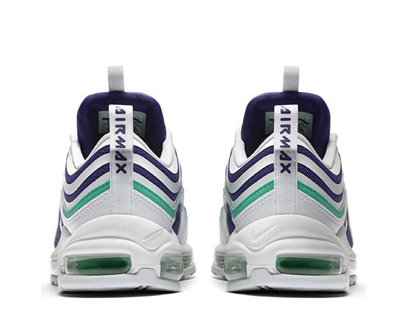 Nike air max 97 ultra trainers in white and purple best sale