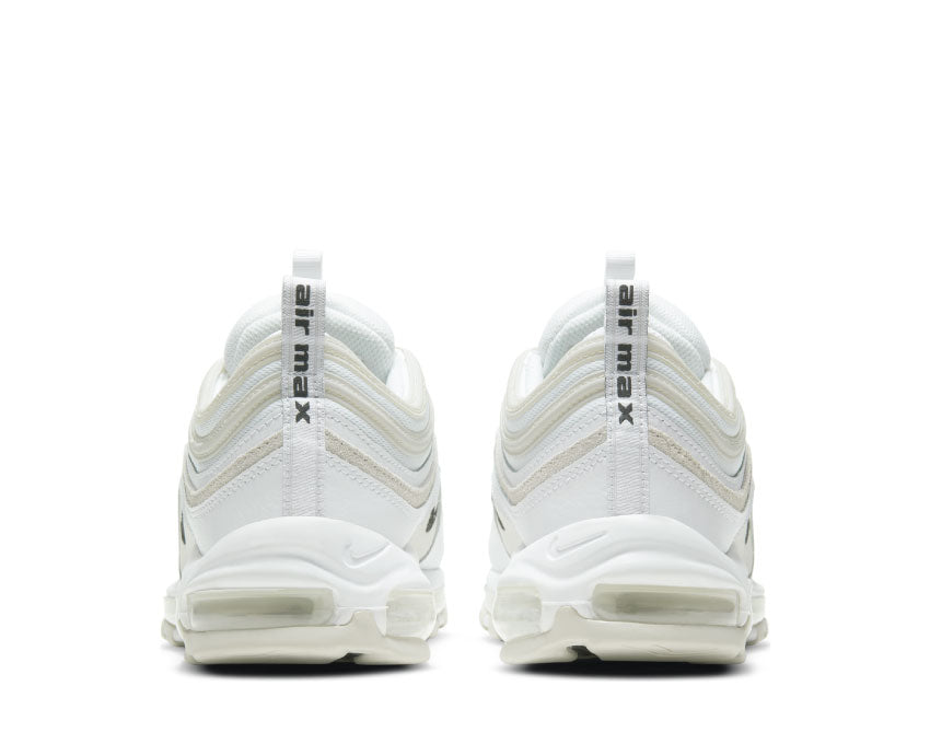 Nike Air Max 97 White / Light Bone - Black - Team Orange DH4105-100