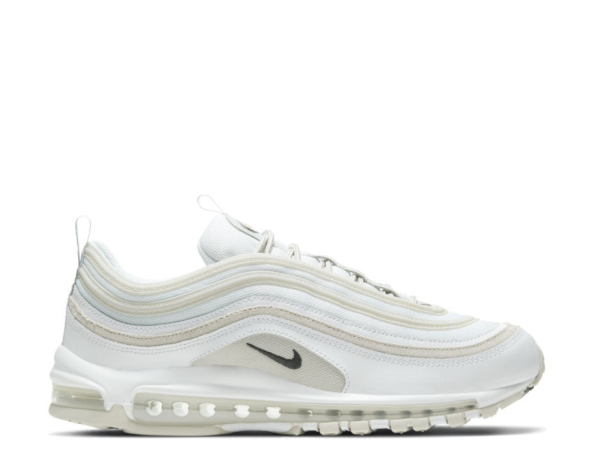 Nike Air Max 97 White / Light Bone - Black - Team Orange DH4105-100