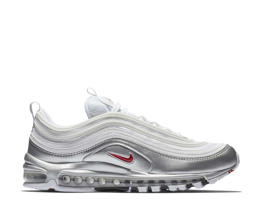 Nike Air Max 97 QS White Varsity Red Metallic Silver Black AT5458-100