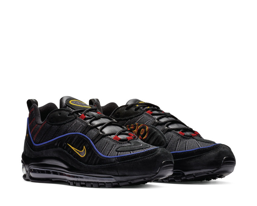 Nike Air Max 98 Black Amarillo University Red CD1537-001