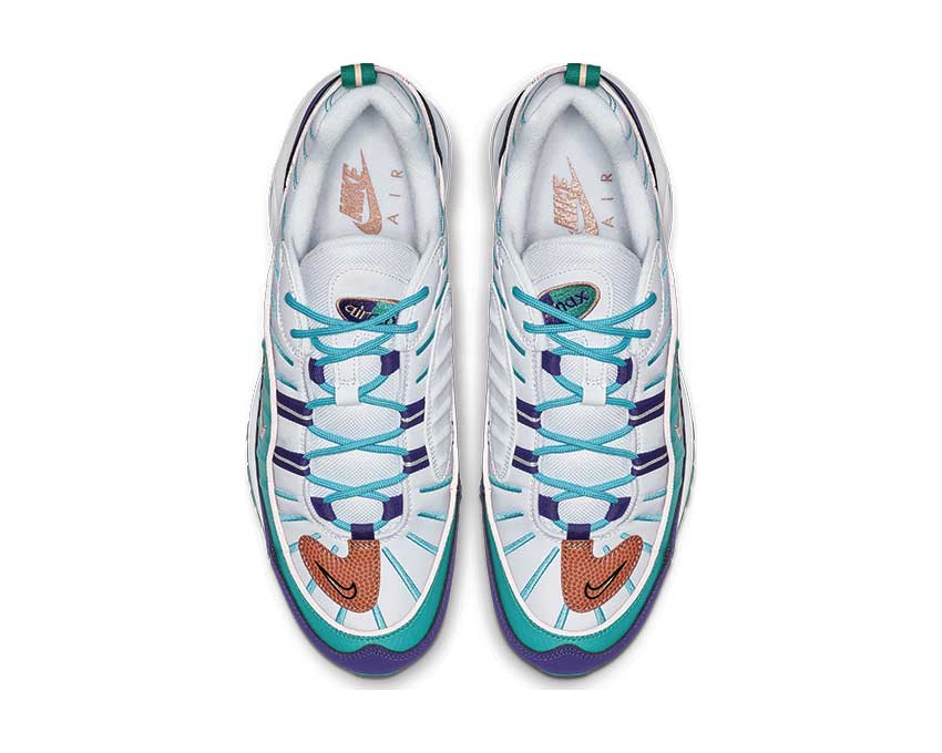nike air max 98 purple teal
