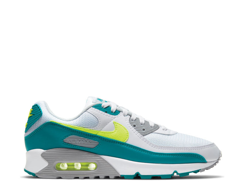 Nike Air Max III White / Hot Lime - Spruce - Grey Fog CZ2908-100