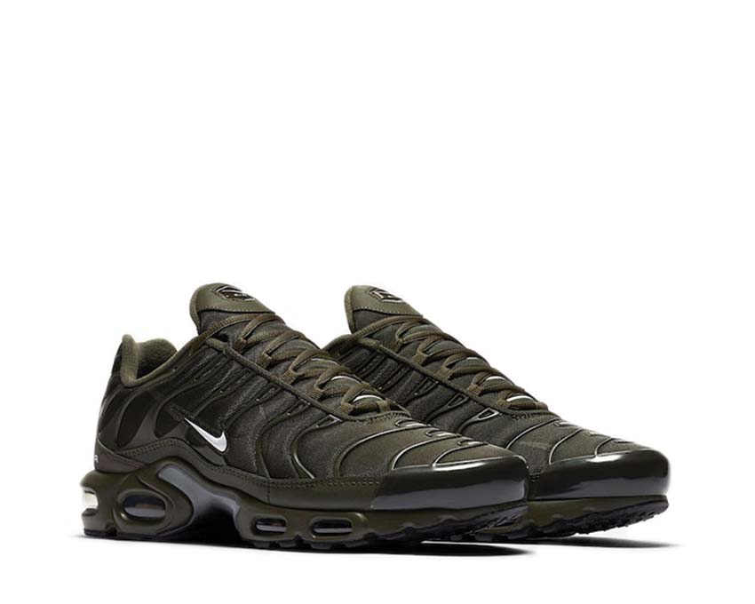 Nike Air Max Plus Cargo Khaki / White - LT Smoke Grey - Black CU3454-300
