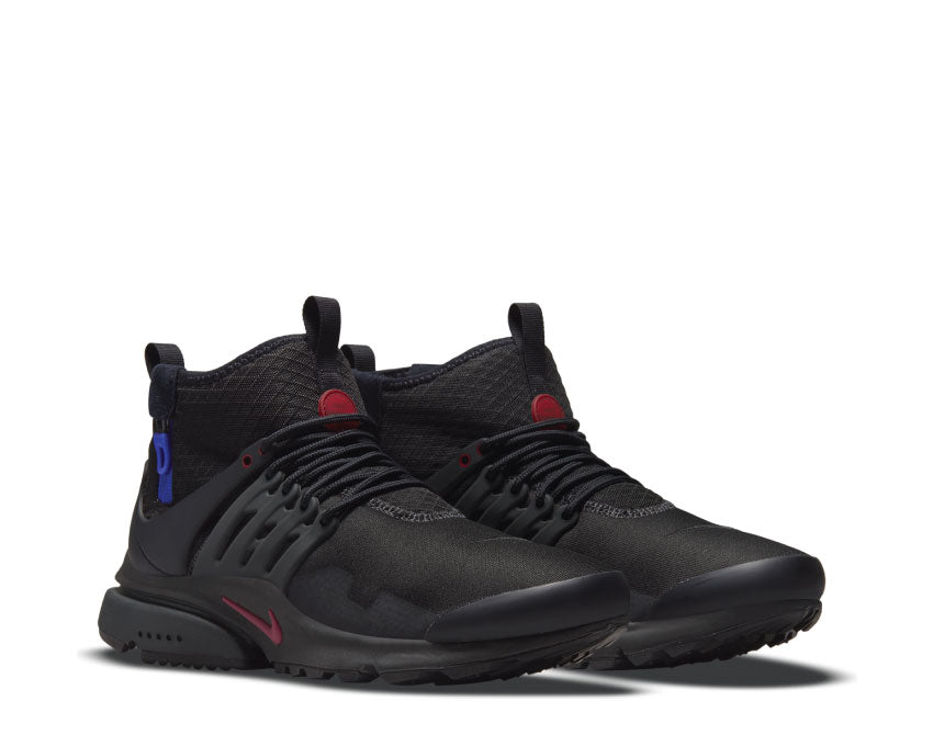 Nike Air Presto Mid Utility Black / Team Red - Anthracite - Racer Blue DC8751-001