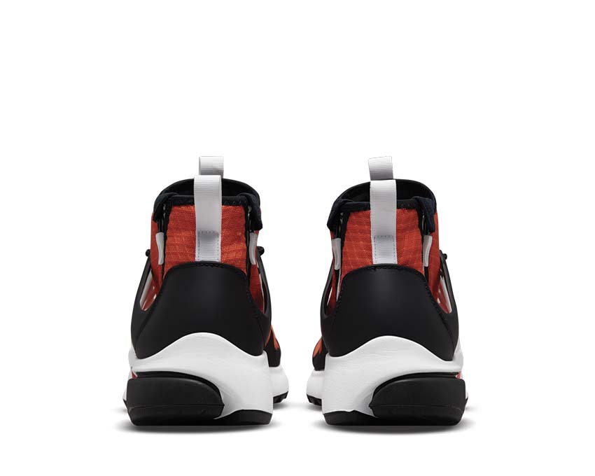 Nike Air Presto Mid Utility Orange / Orange - Black - White DC8751-800