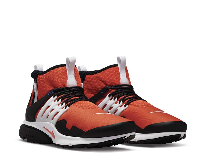 Nike Air Presto Mid Utility Orange / Orange - Black - White DC8751-800
