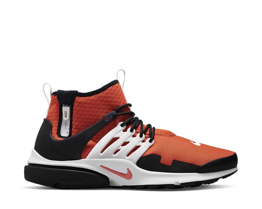 Nike Air Presto Mid Utility Orange / Orange - Black - White DC8751-800