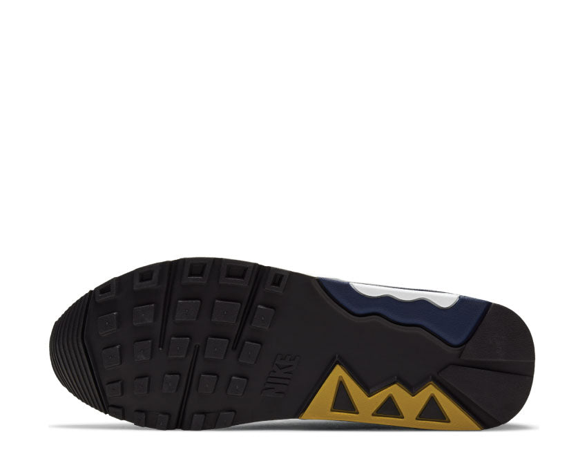 Nike Air Structure Midnight Navy / Dark Citron - LT Smoke Grey DB1549-400