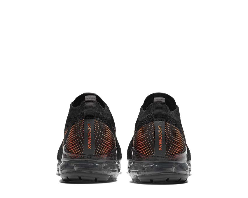 Nike Air Vapormax Flyknit 3 Black / Total Orange - DK Smoke Grey CU1926-001