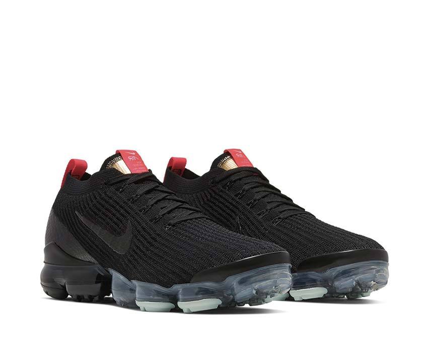 Air Vapormax Flyknit 3 Black / Black - Igloo - Flash Crimson AJ6900-023