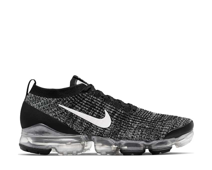 Nike Air Vapormax Flyknit 3 Black White Metallic Silver AJ6900-002