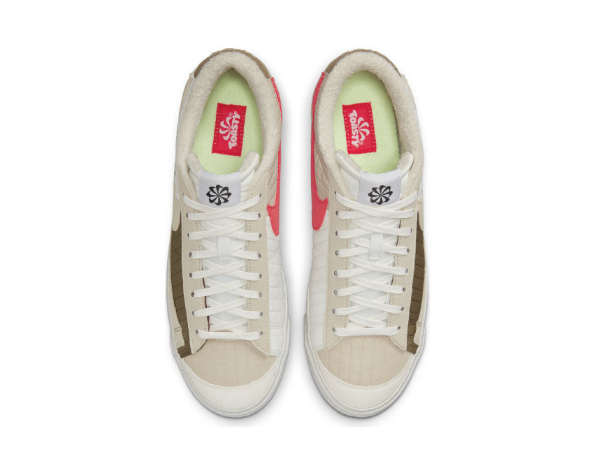 Nike Blazer '77 Premium Sail / Rattan - Brown Kelp - Orange DD8026-100