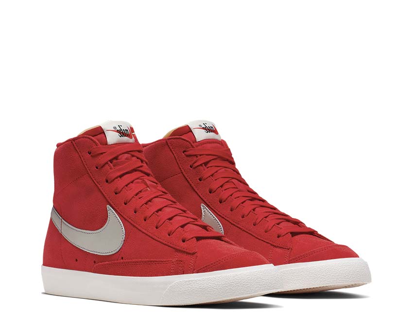 Nike Blazer '77 University Red / Metallic Silver - Sail CJ9693-600