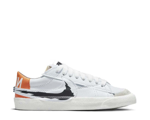 Nike Blazer Low 77 Jumbo White / Black - Summit White - Magma Orange DV6484-100