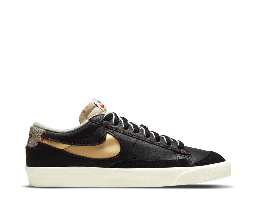 Nike Blazer Low '77 Prm Black / Deep Royal Blue - Light Stone DH4370-001