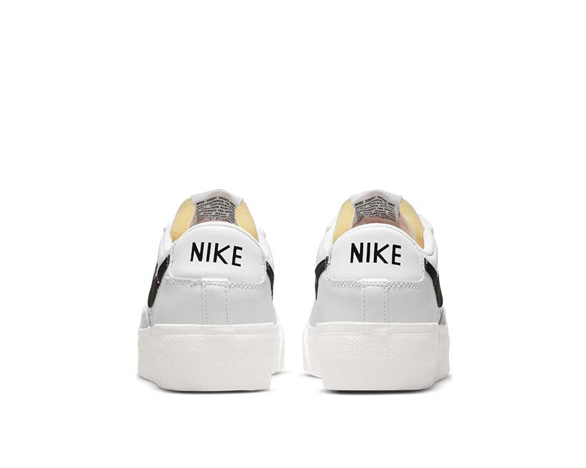 Nike Blazer Low Platform White / Black - Sail - Team Orange DJ0292-101