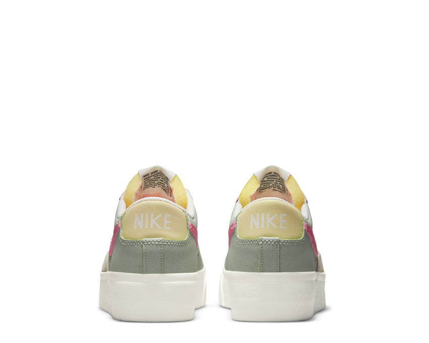 Nike Blazer Low Platform Wmns Seafoam / Pink Salt - Sea Glass - Saturn Gold DM9464-001