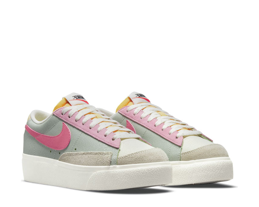 Nike Blazer Low Platform Wmns Seafoam / Pink Salt - Sea Glass - Saturn Gold DM9464-001