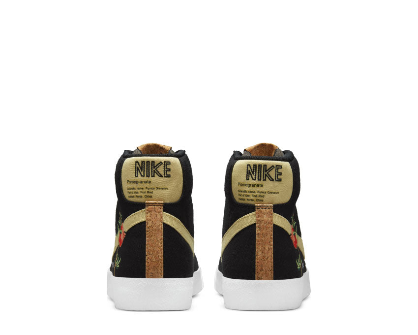 Nike Blazer Mid'77 Black / Solar Flare - White - Black CI1166-001