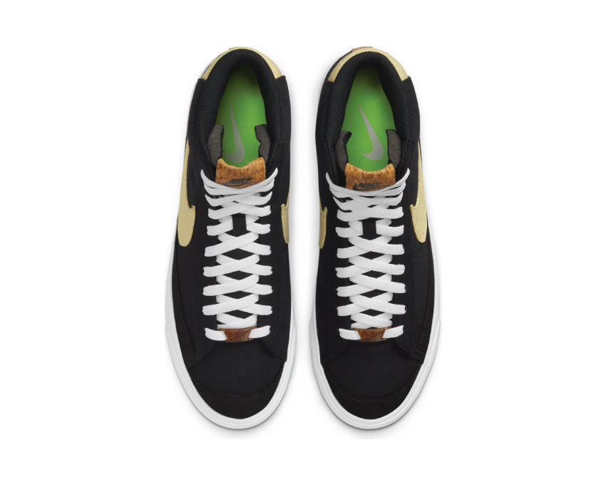 Nike Blazer Mid'77 Black / Solar Flare - White - Black CI1166-001