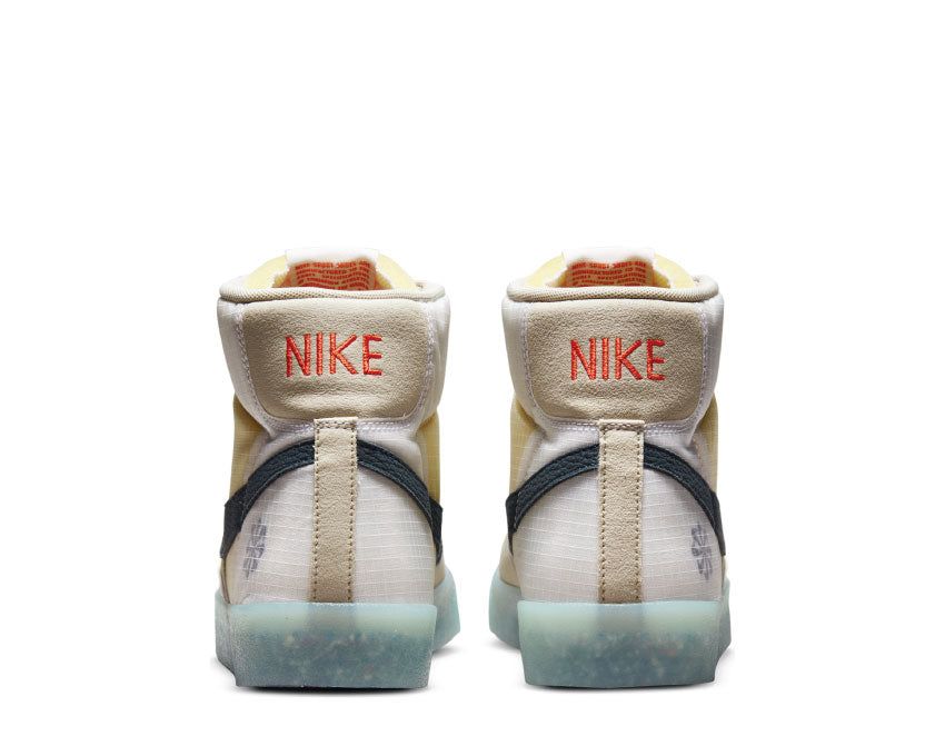 Nike Blazer Mid '77 Cream II / Armory Navy - Orange - Glacier Ice DH4505-200