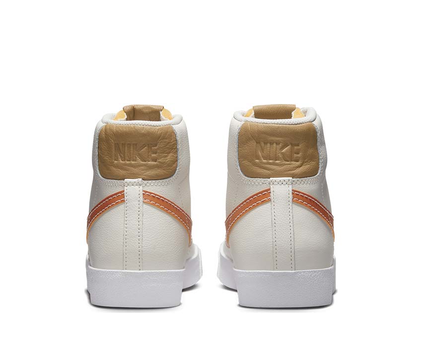 Nike Blazer Mid '77 EMB Phantom / Hot Curry - Pearl White DQ7674-001