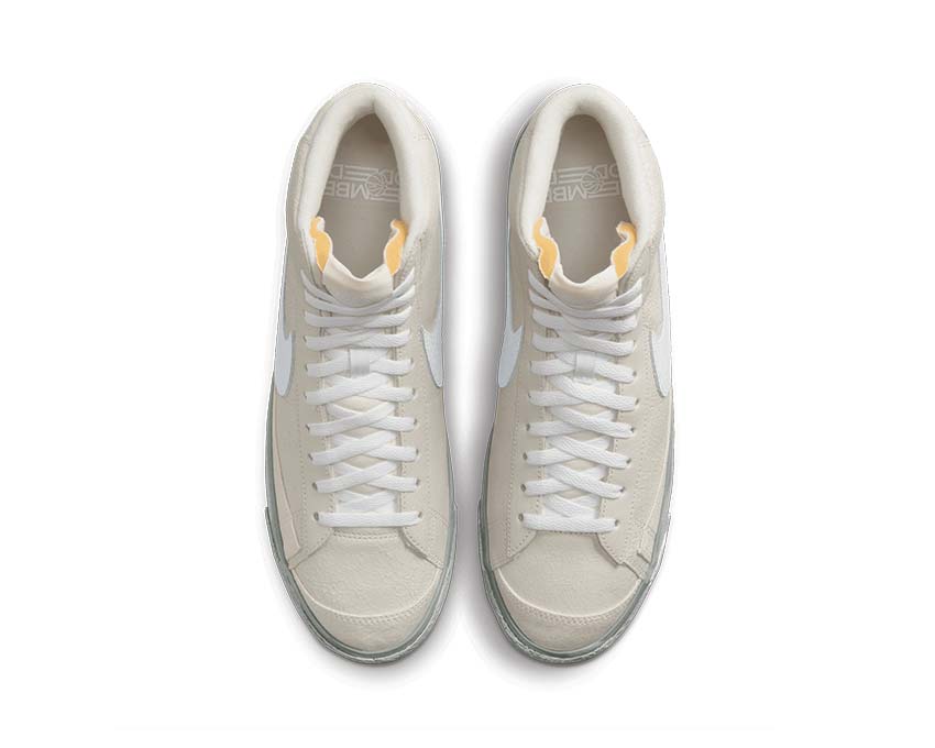Nike Blazer Mid '77 EMB Summit White / White -  Phantom - Mica Green DV0797-100