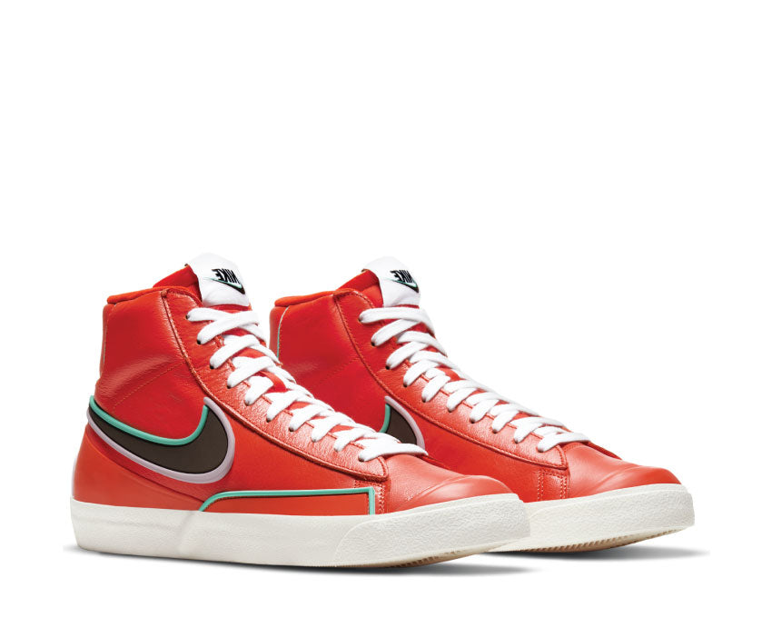 Nike Blazer Mid '77 Infinite Team Orange / Baroque Brown - Arctic Pink DA7233-800