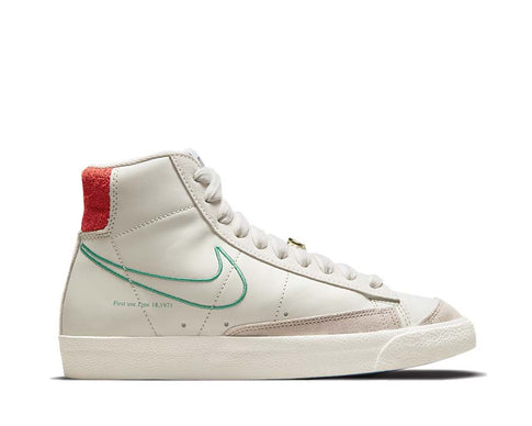 Nike Blazer Mid '77 SE Light Bone / Green Noise - Cream II - Sail DH6757-001 
