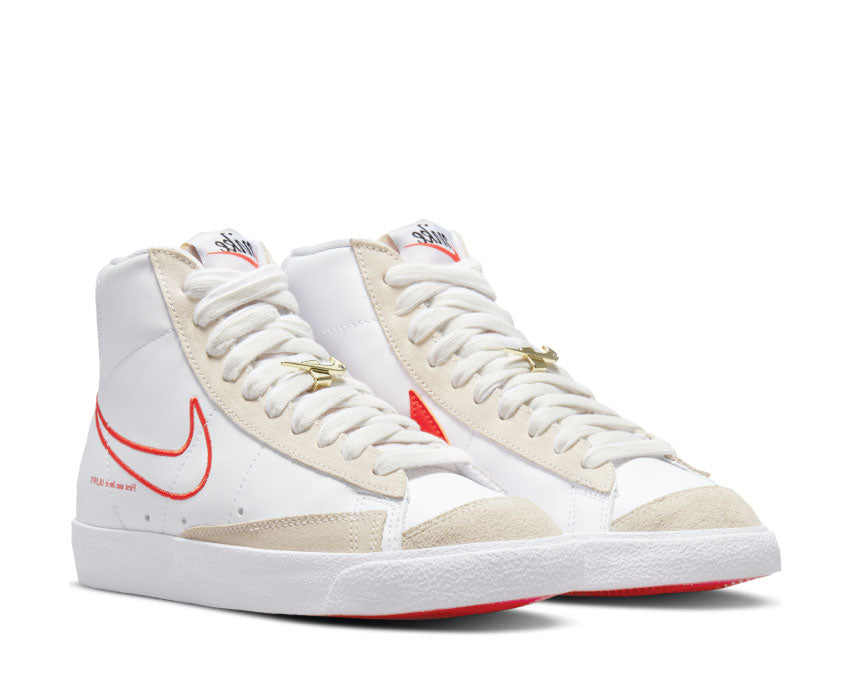 Nike Blazer Mid '77 SE White / Orange - Summit White - Sail DH6757-100