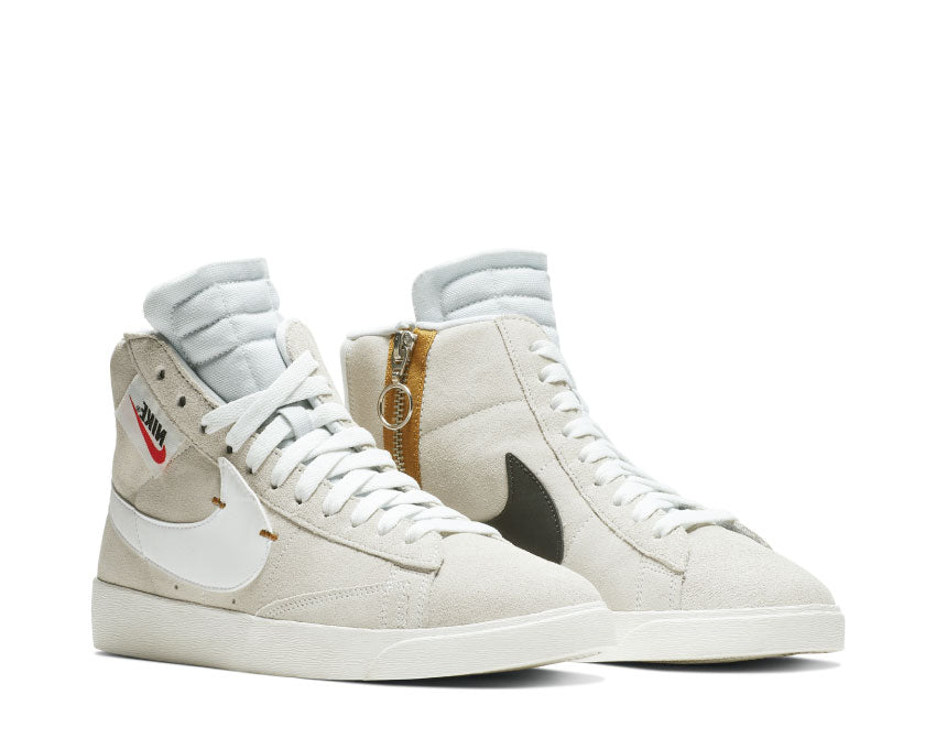 Nike Blazer Mid Rebel Off White Summit White Pure Platinum BQ4022 101