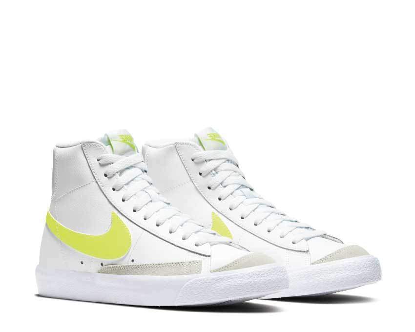 Nike Blazer Mid '77 Wmns White / Lemon Venom - Pure Platinum - Fossil CZ0362-100