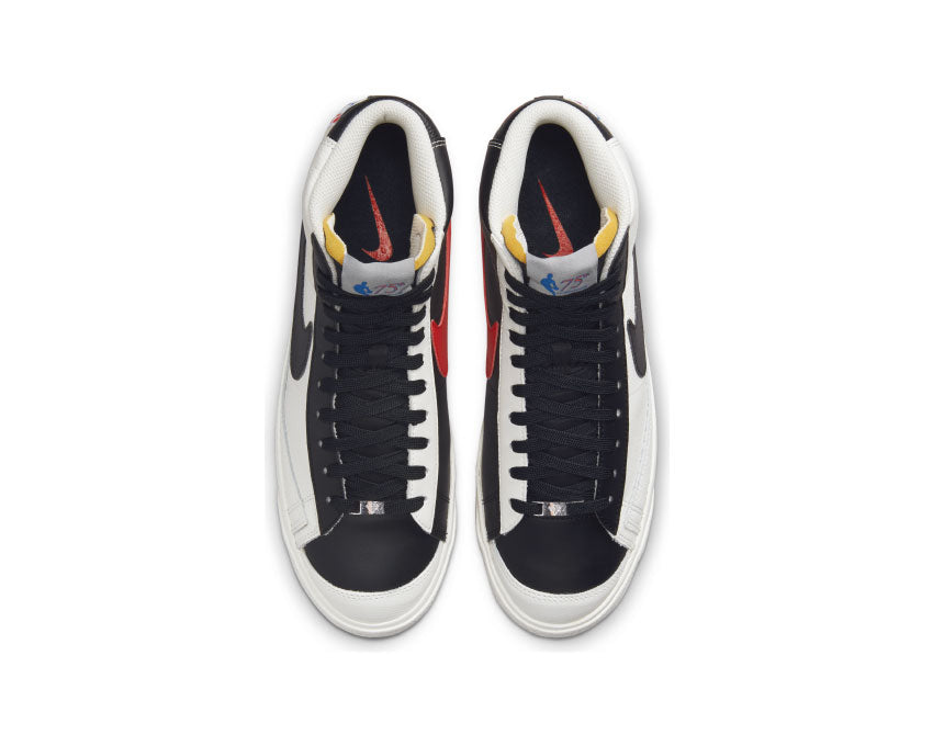 Nike Blazer Mid '77 EMB Sail / Black - Chile Red - Sail DD8025-101