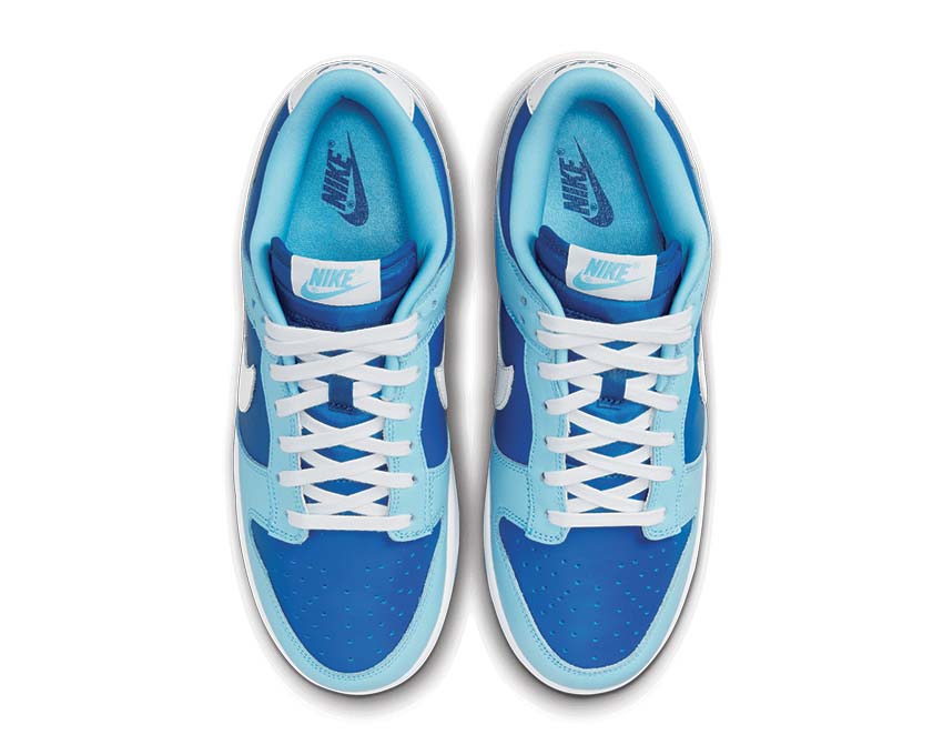 Nike Dunk Low Retro QS Flash / White - Argon Blue - Flash DM0121-400