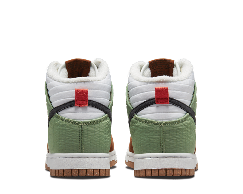 Nike Dunk High LX Summit White / Black - Oil Green - Rattan DN9909-100