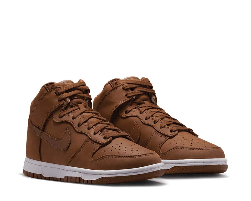 Nike Dunk High Premium Pecan / Pecan - White DX2044-200