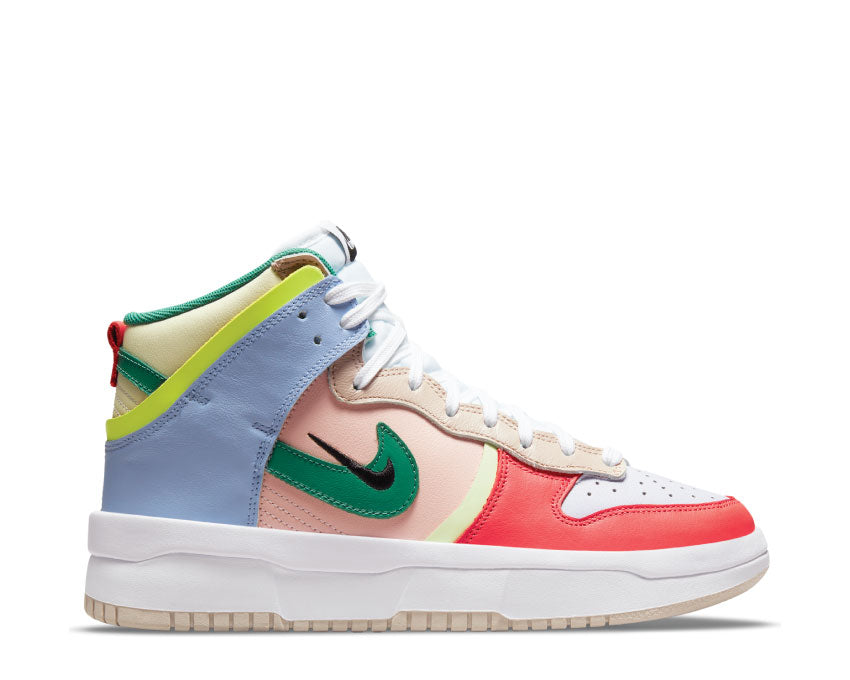 nike dunk high rebel cashmere green noise pale coral dh3718 700