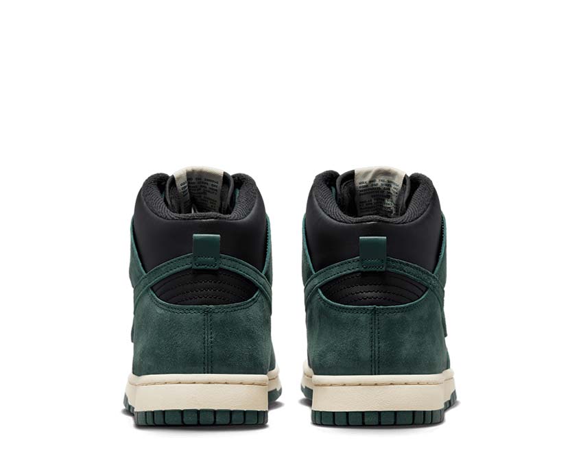 Nike Dunk High Retro Premium Black / Faded Spruce - Black - Light Cream DQ7679-002