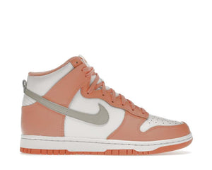 Nike Dunk High W Crimson Tint LT Iron Ore — Damen High-Top-Sneaker Leder