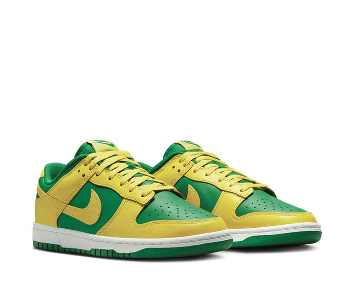 Nike cross nike dunks gray suede sandals for women wholesale Apple Green / Yellow Strike - White DV0833-300