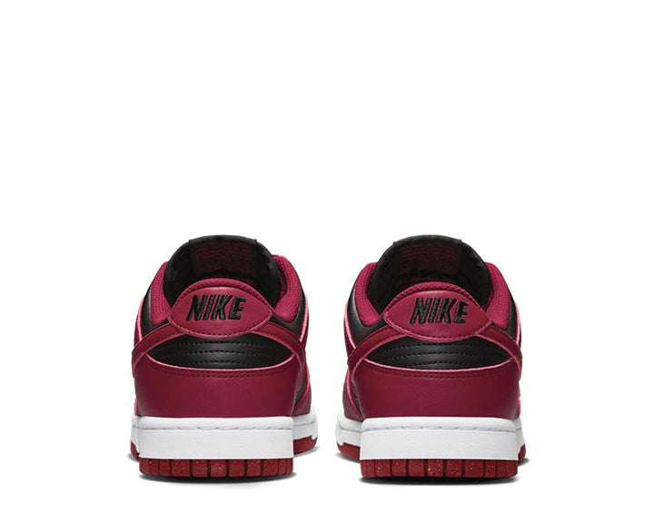 Nike Dunk Low Next Nature Black / Team Red - White DN1431-002