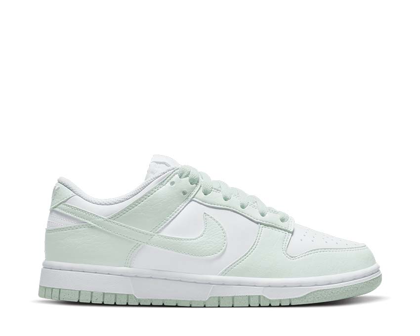 Nike grey Dunk Low Next Nature White / Barely Green DN1431 -102