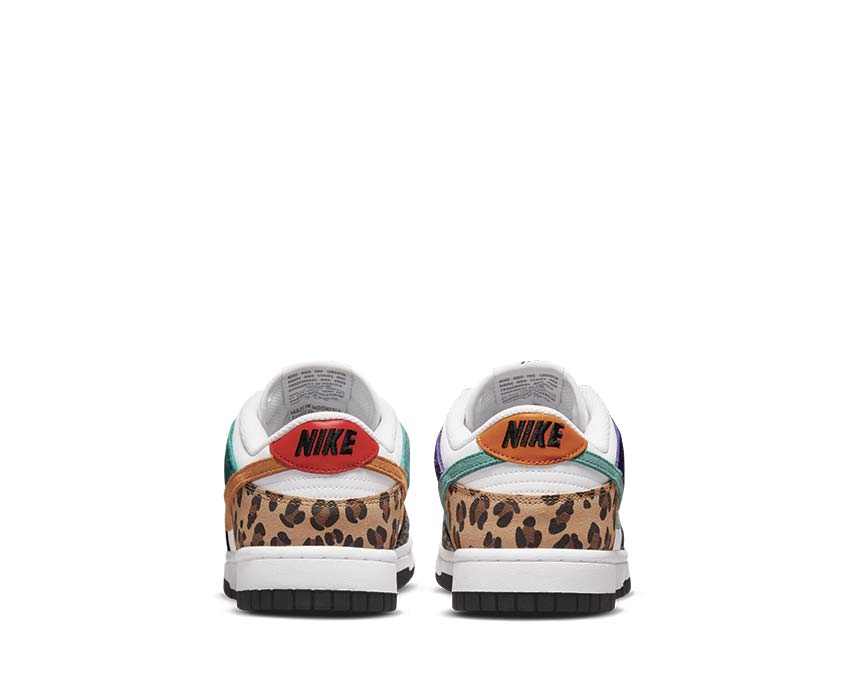 Nike Dunk Low SE White / Light Curry - Washed Teal DN3866-100