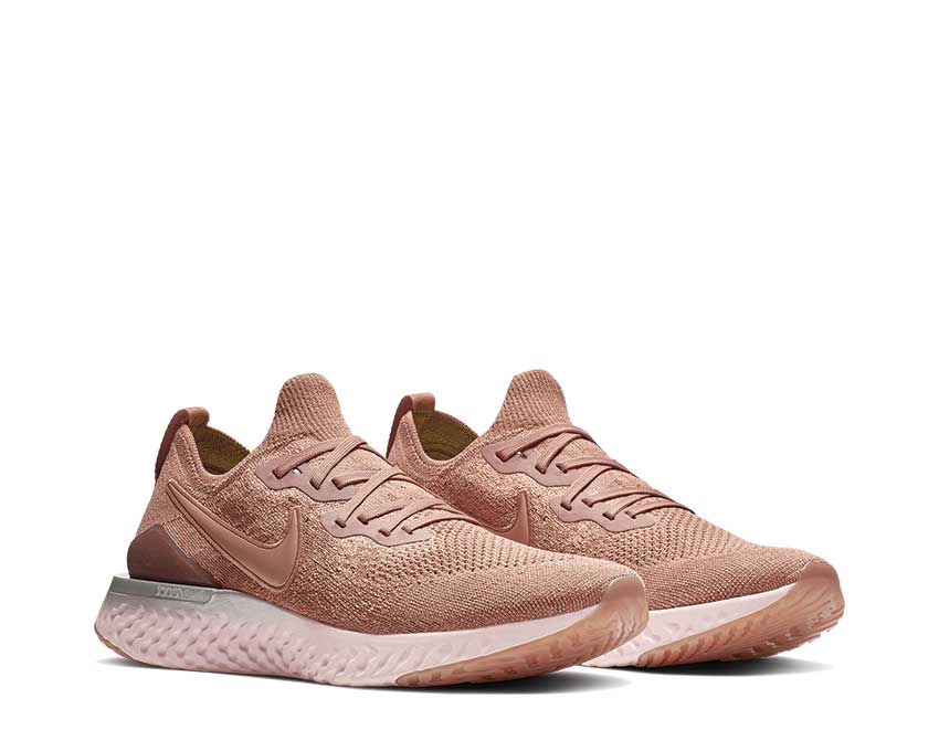 Nike Epic React Flyknit 2 Rose Gold Barely Rose BQ8928-600