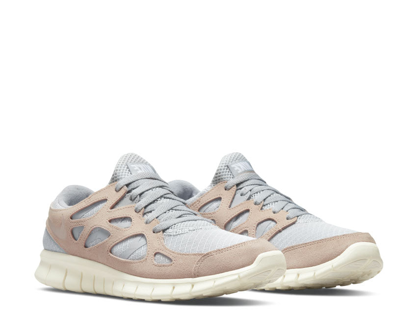 Nike Free Run 2 Pure Platinum / Fossil Stone - Wolf Grey 537732-013