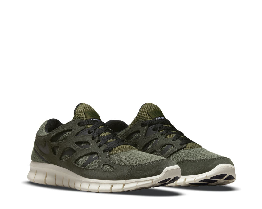 Nike Free Run 2 Sequoia / Black - Medium Olive - Sail 537732-305