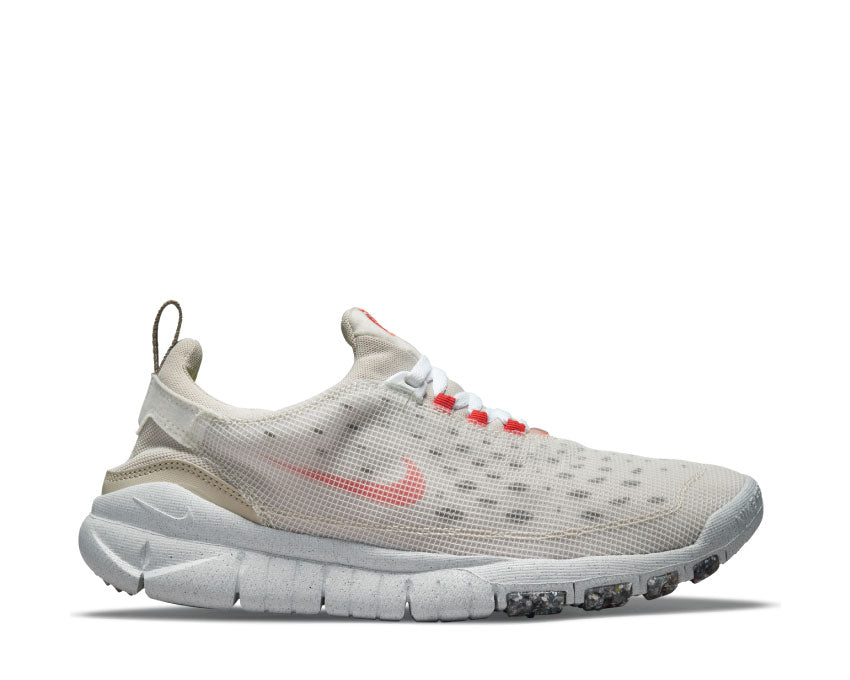Nike Free Run Trail Crater White / Orange - Cream II - Cave Stone DC4456-100 