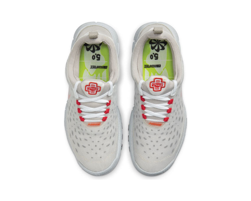 Nike Free Run Trail Crater White / Orange - Cream II - Cave Stone DC4456-100 