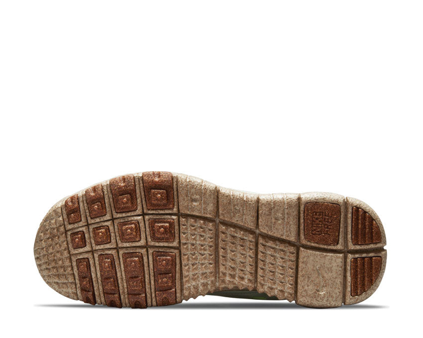 Nike Free Run Trail Premium Coconut Milk / Lime Glow - Metallic Gold CZ9079-100